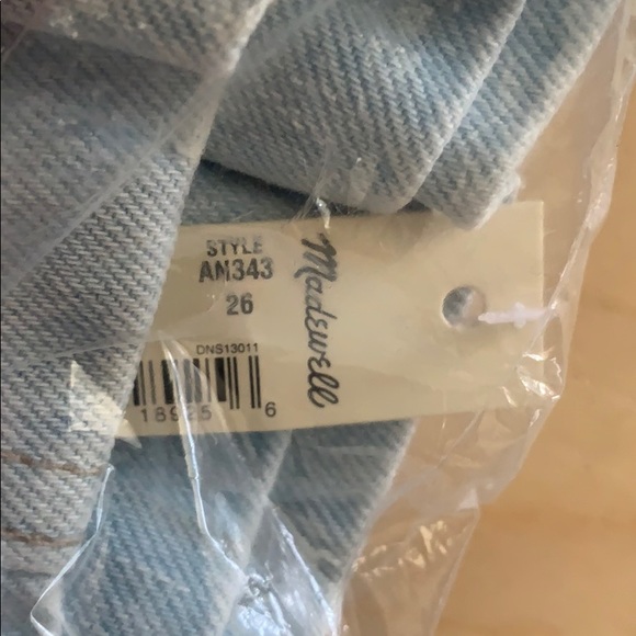 Madewell Paperbag Classic Straight Jean-Broomfield - Picture 9 of 9